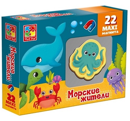 Набор магнитов 'Морские жители', VT3106-20