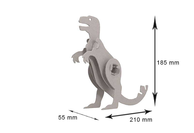 Картонный констуктор-раскраска 3D,'Динозавр', 30 606 1