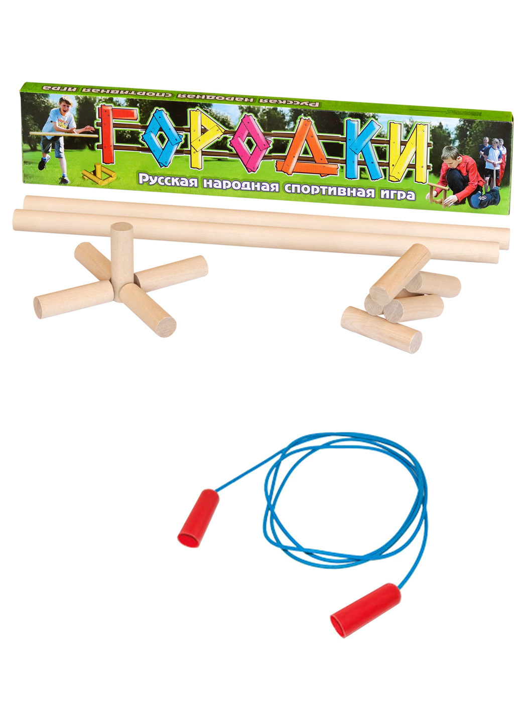 Игра 'Городки' (деревянные) 60 см, 4607156289561