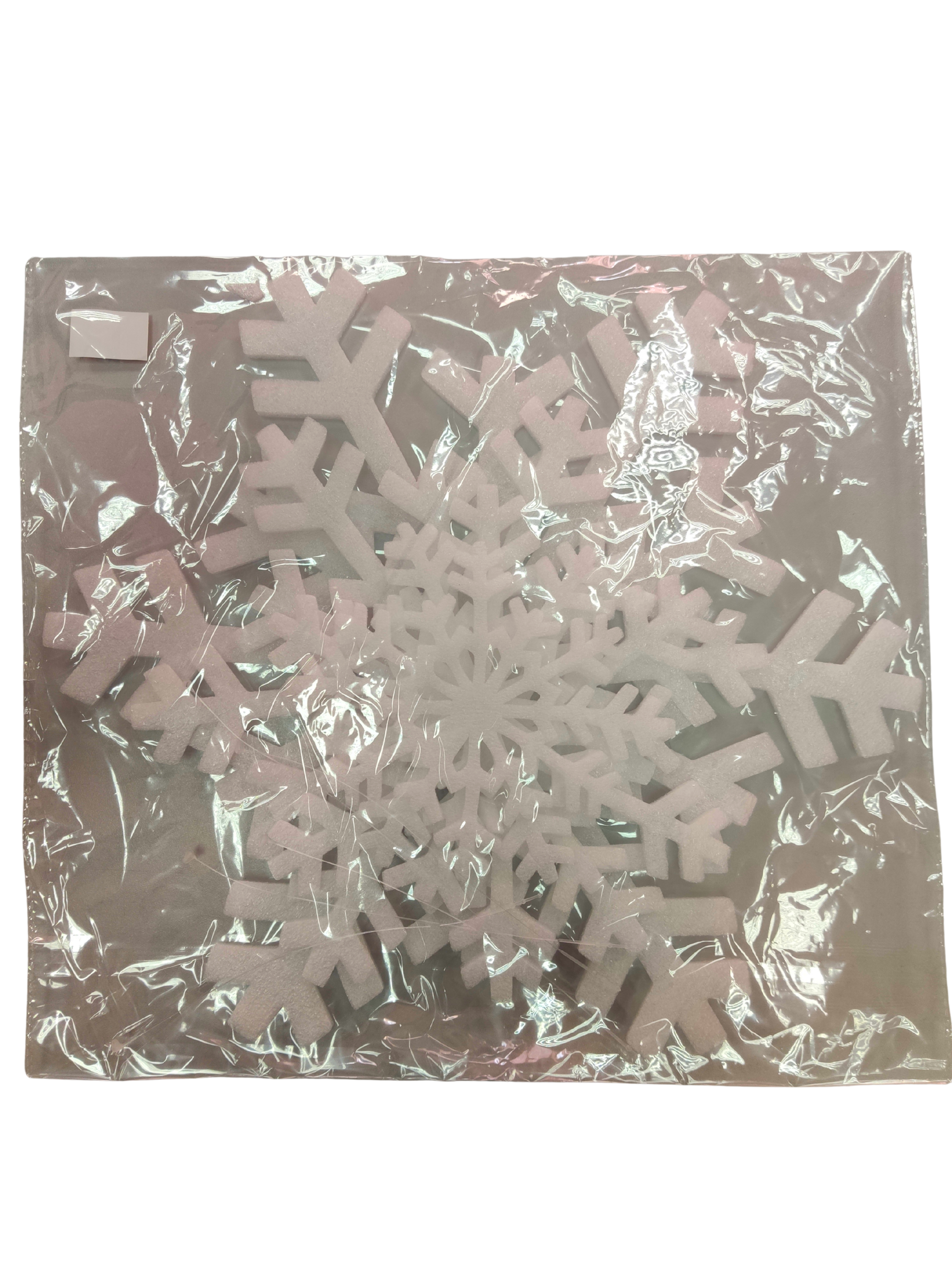 Набор декоративных снежинок, (5 шт/уп), 512-003/6527-3