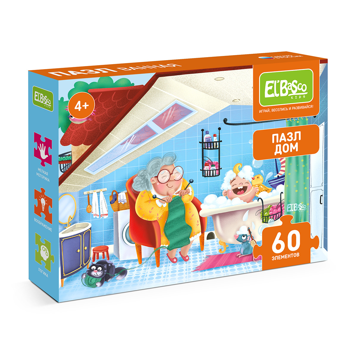 Пазл 'Дом. Ванная', ET01-033