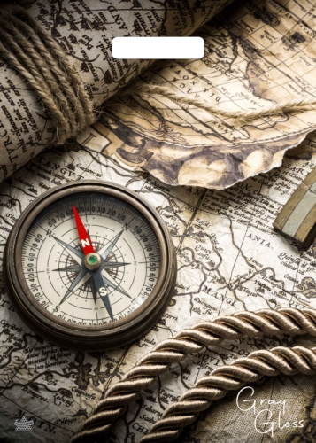 Пакет ПЭ с вырубной ручкой 31,5х43см (х50) (Грэй Голос Карта), ламинированный, ВУР55234