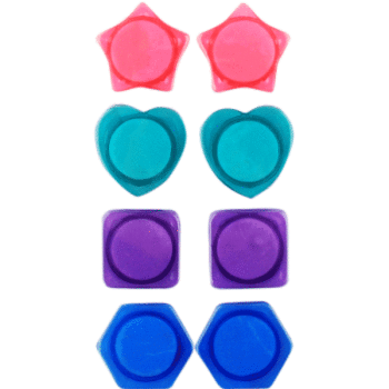 Магниты для доски цветные deVENTE 8 шт 30 мм полупрозрачные тонированные, 6021002