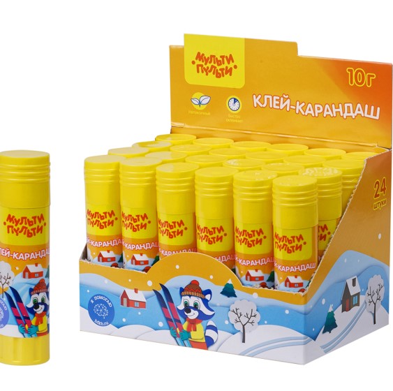 Клей-карандаш Мульти-Пульти 'Енот в Японии' 10 г, GS_18708
