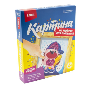 Картина из пайеток