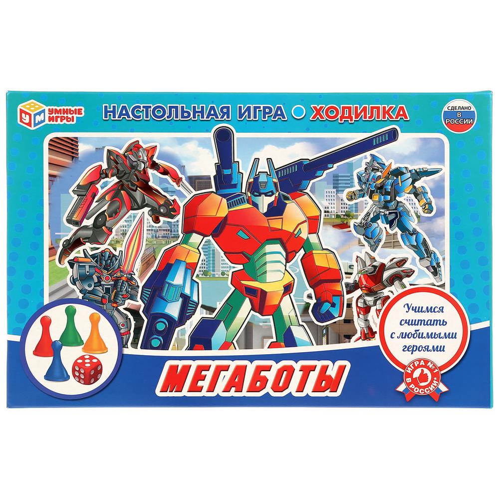 Настольная игра-ходилка Мегаботы, 299780
