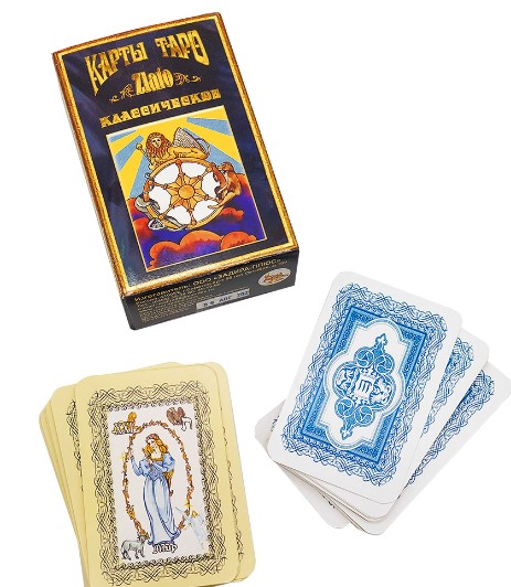 Карты гадальные 'Таро'  ZLATO (средние), 196549
