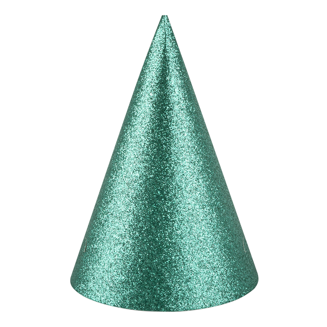 Колпак, 'Волна Веселья', Тиффани с блёстками, 16 см, 6 шт;уп, 6231724