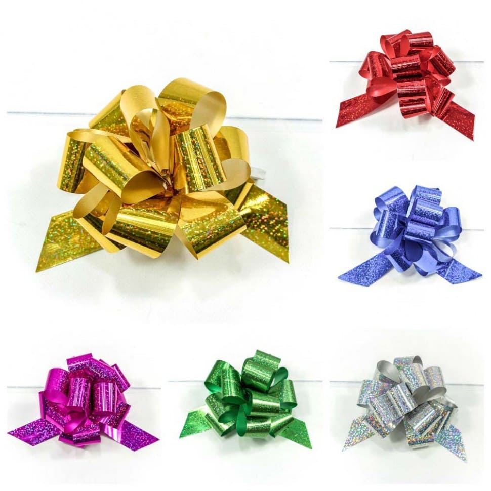 Бант-шар OMG 'Голография' 3 см, ассорти, OM000538-30