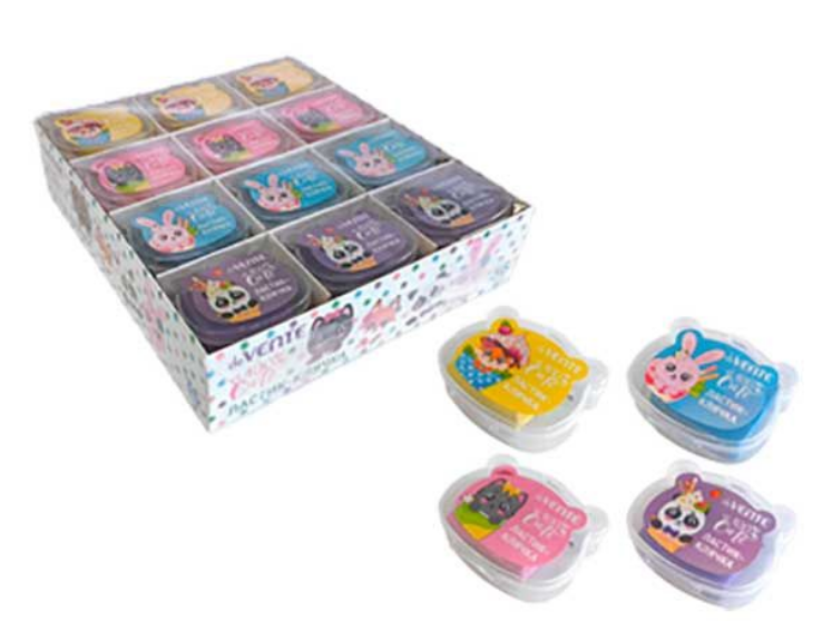 Ластик-клячка "deVENTE. 100% Cute" синтетический каучук, прямоугольный, ассорти, 8030531