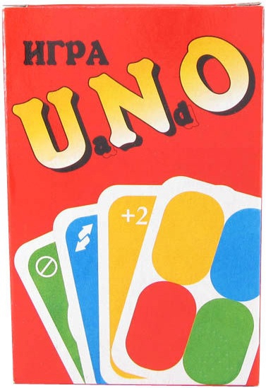 Карточная игра 'UNO мини', Задира-Плюс, 108 карт, 10+, 185116