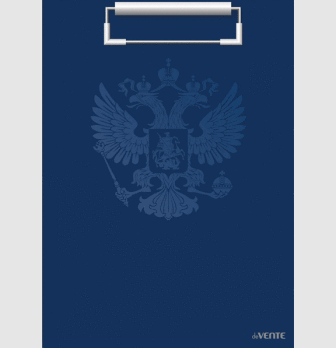 Клипборд 'deVENTE. Герб' A4 (225x316 мм) картон толщина 2 мм, матовая ламинация, 3034100