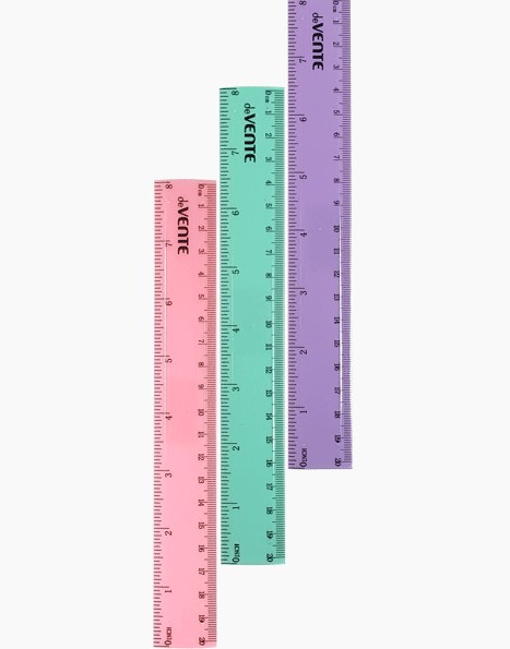 Линейка пластиковая 'deVENTE. Pastel' 20 см, 5091032