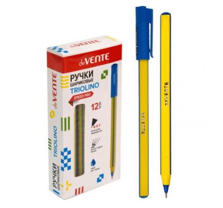 Ручка шариковая 'deVENTE. Triolino SunLine' серия Speed Pro, d=0,7 мм, 5073211