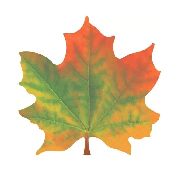 Украшение на скотче 'Кленовый лист', (1;уп), 1.0000414