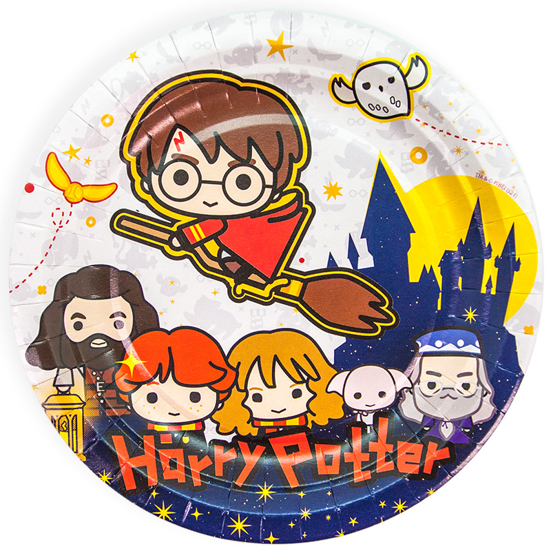 Тарелки (7'';18 см) Garry Poter , (6 шт;уп), 295518