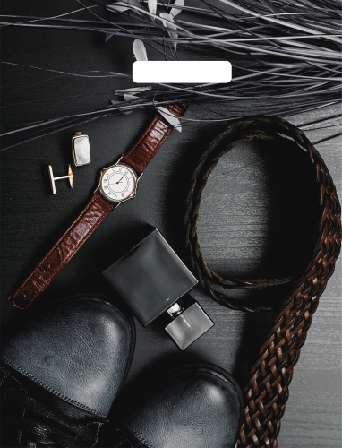 Пакет с вырубной ручкой 31х40см (х50) (Подарок для него) Глянцевый, ВУР58081