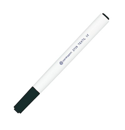 Маркер по ткани 'Centropen.Textile', черный 1,8 мм, 2739;9212;01-12