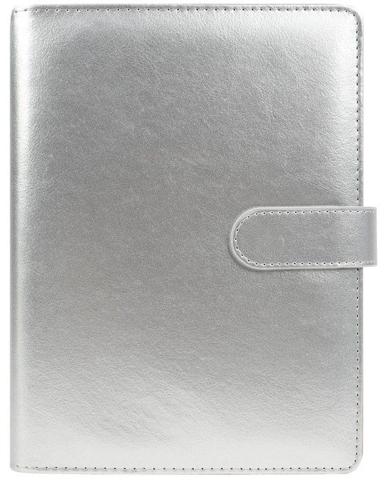 Ежедневник А5, недатиров,100 л, обложка кож.зам. на кольцах, DV-15361E