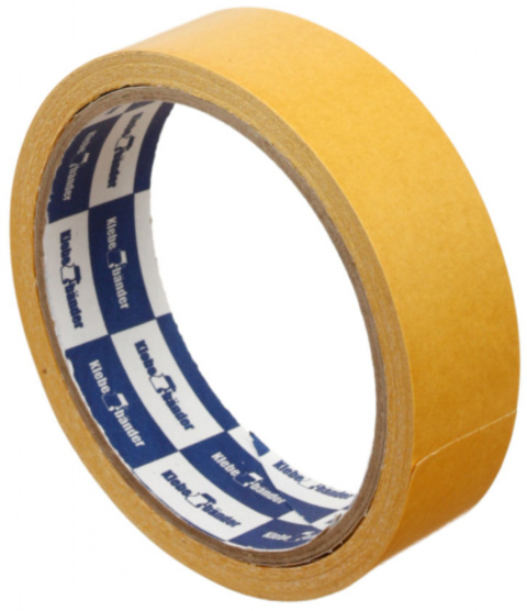 Клейкая лента двусторонняя , полипропиленовая , 'Klebebander' , 38 мм х 5 м, (1;шт), KPP305T