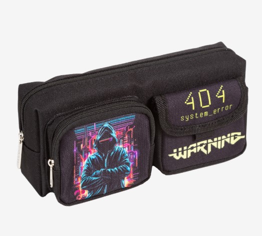 Пенал 'deVENTE. Cyber' 21x8,5x6 см, прямоугольный для 50 предметов, 7020517