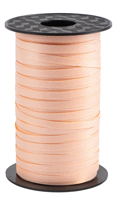 Лента полипропиленовая (0,5 см х 100 м) Розовое Золото, Глиттер, 1 шт, 6233099