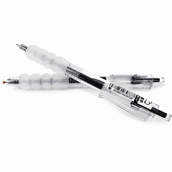 Ручка гелевая, ZYM, черная, 0,5 мм, HO-V69