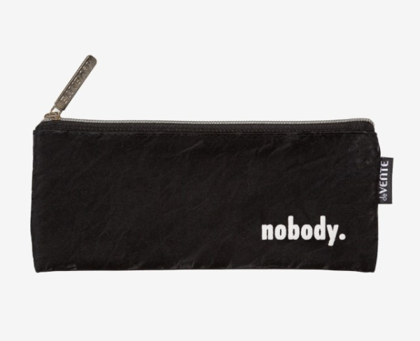 Пенал 'deVENTE. Nobody' 21,5x9x1 см, плоский для 35 предметов, на молнии, 7024529