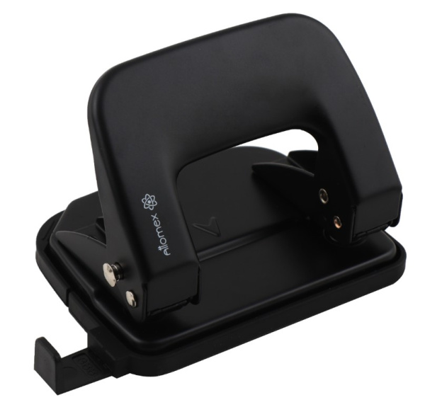 Дырокол 'Attomex', (25 листов), металлический, черный, 4020312